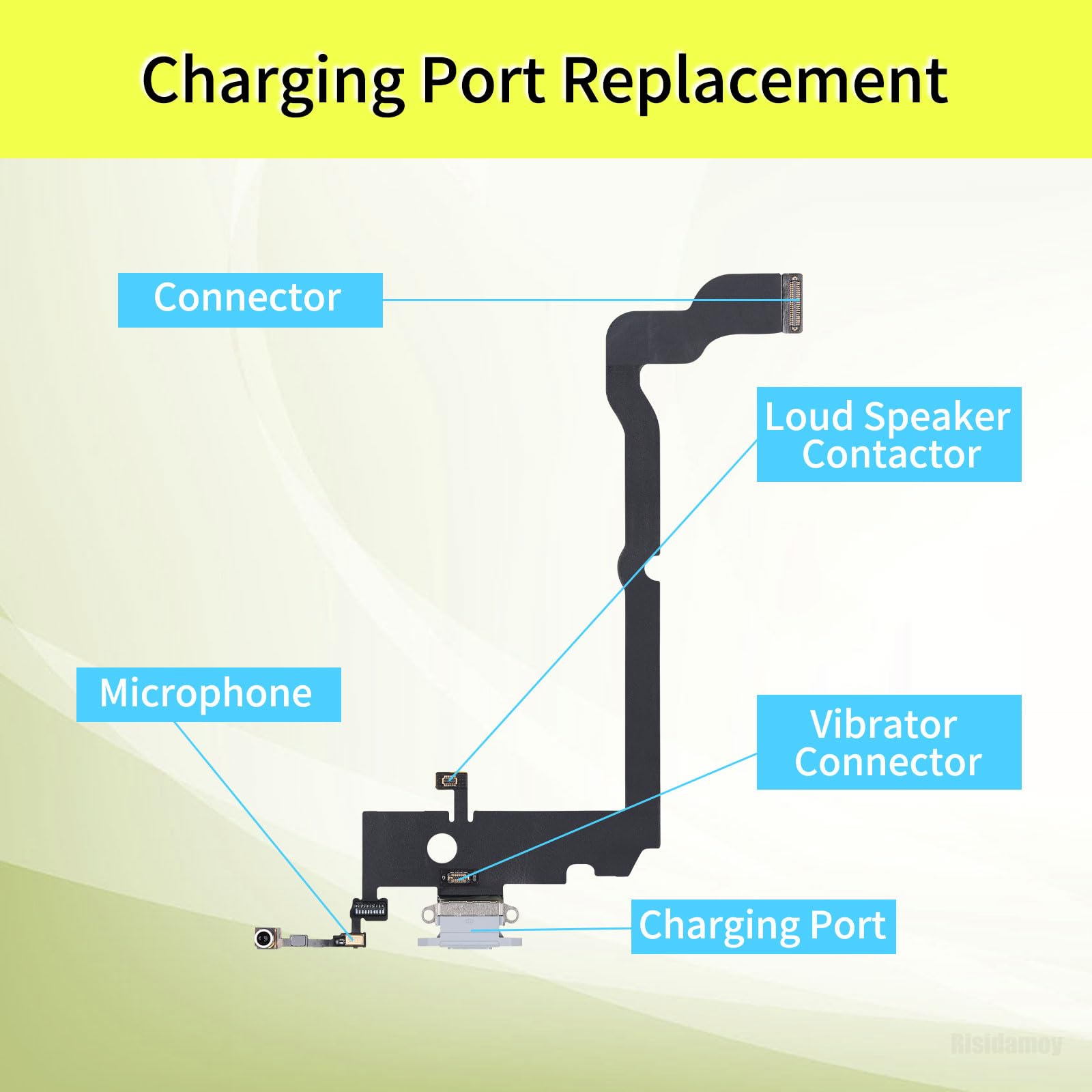 Amazon.com: Risidamoy Dock Connector Charging Port Replacement for